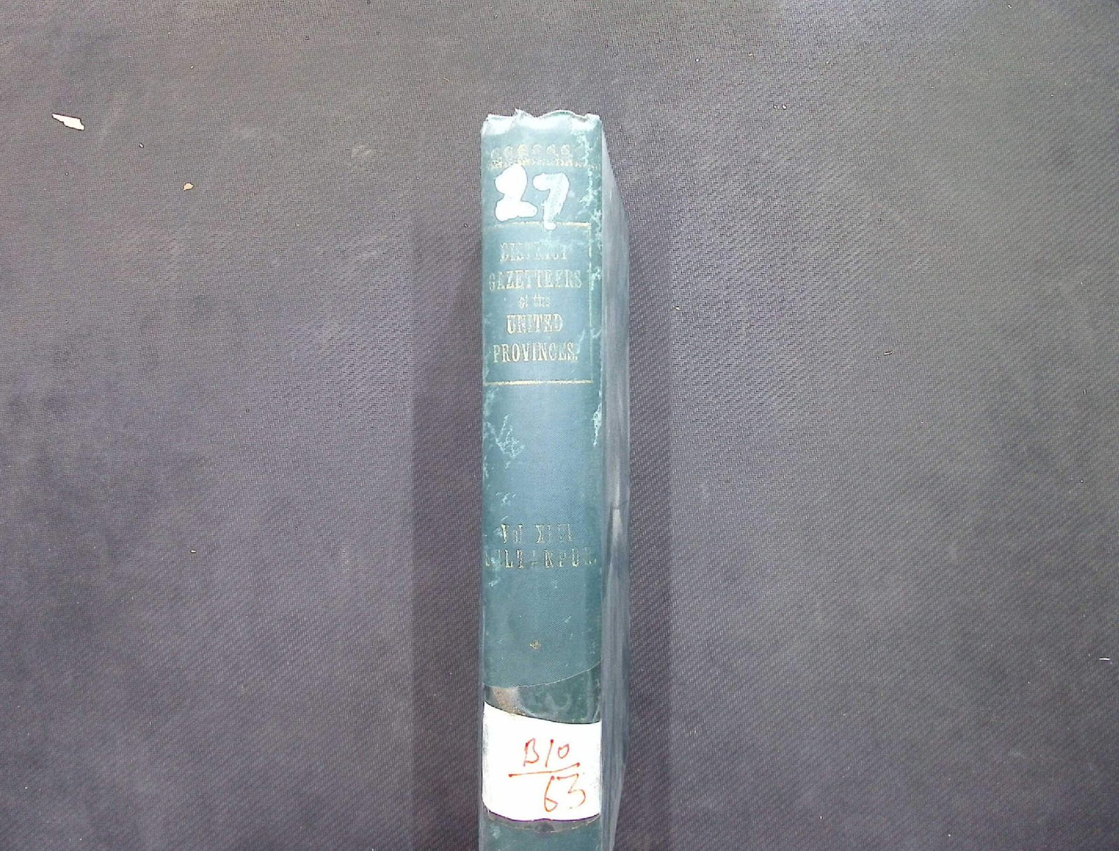 17 SULTANPUR gazetteers of the united provinces vol XLVI B10 AND 63