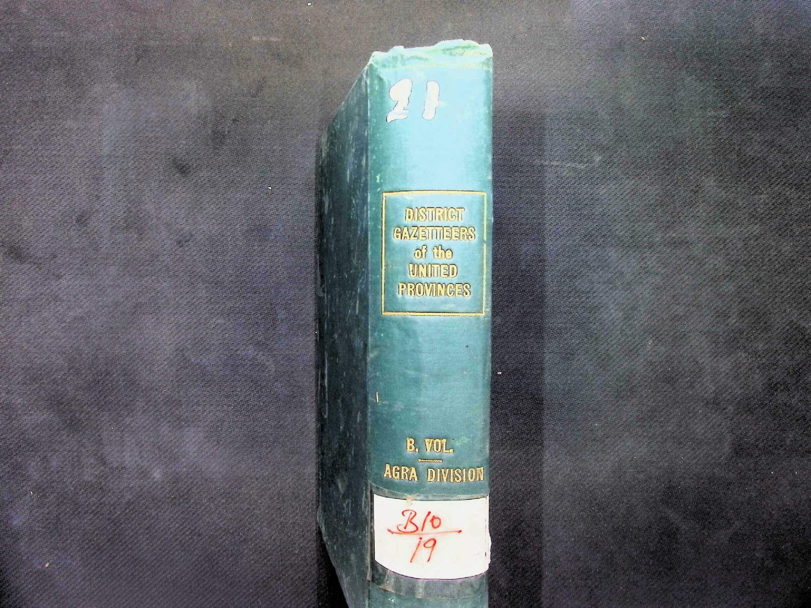 21 District Gazetteers of the United Provinces B1019