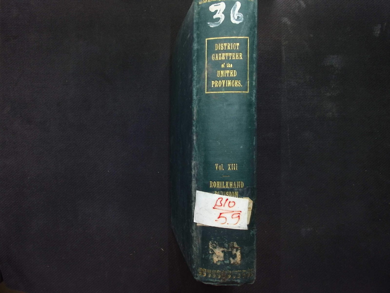 36 DISTRICT GAZETTEERS OF THE UNITED PROVINCES B1059