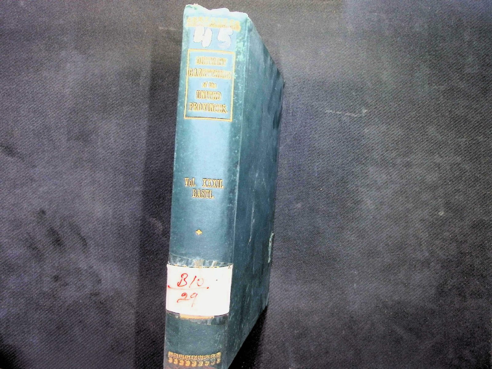 45  District Gazettteers of the United Provinces B1029