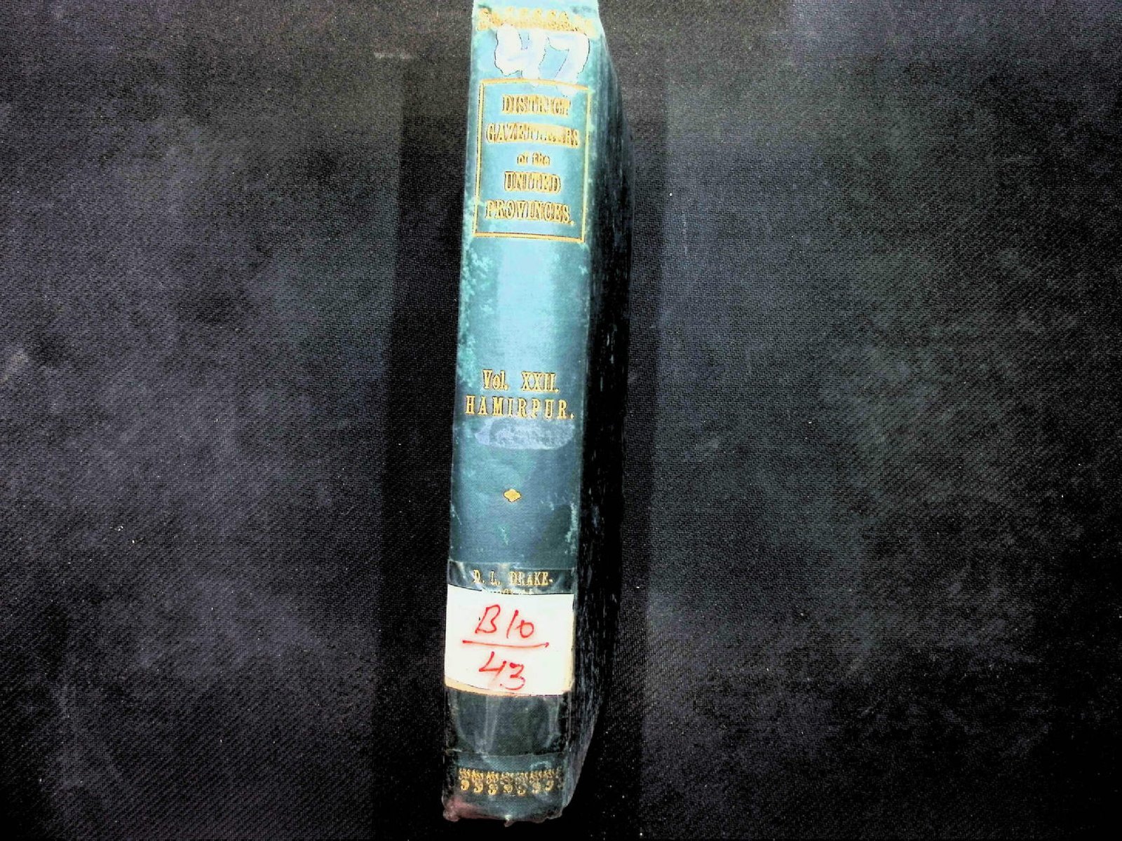 47 District Gazetteers of the United Provinces B1043