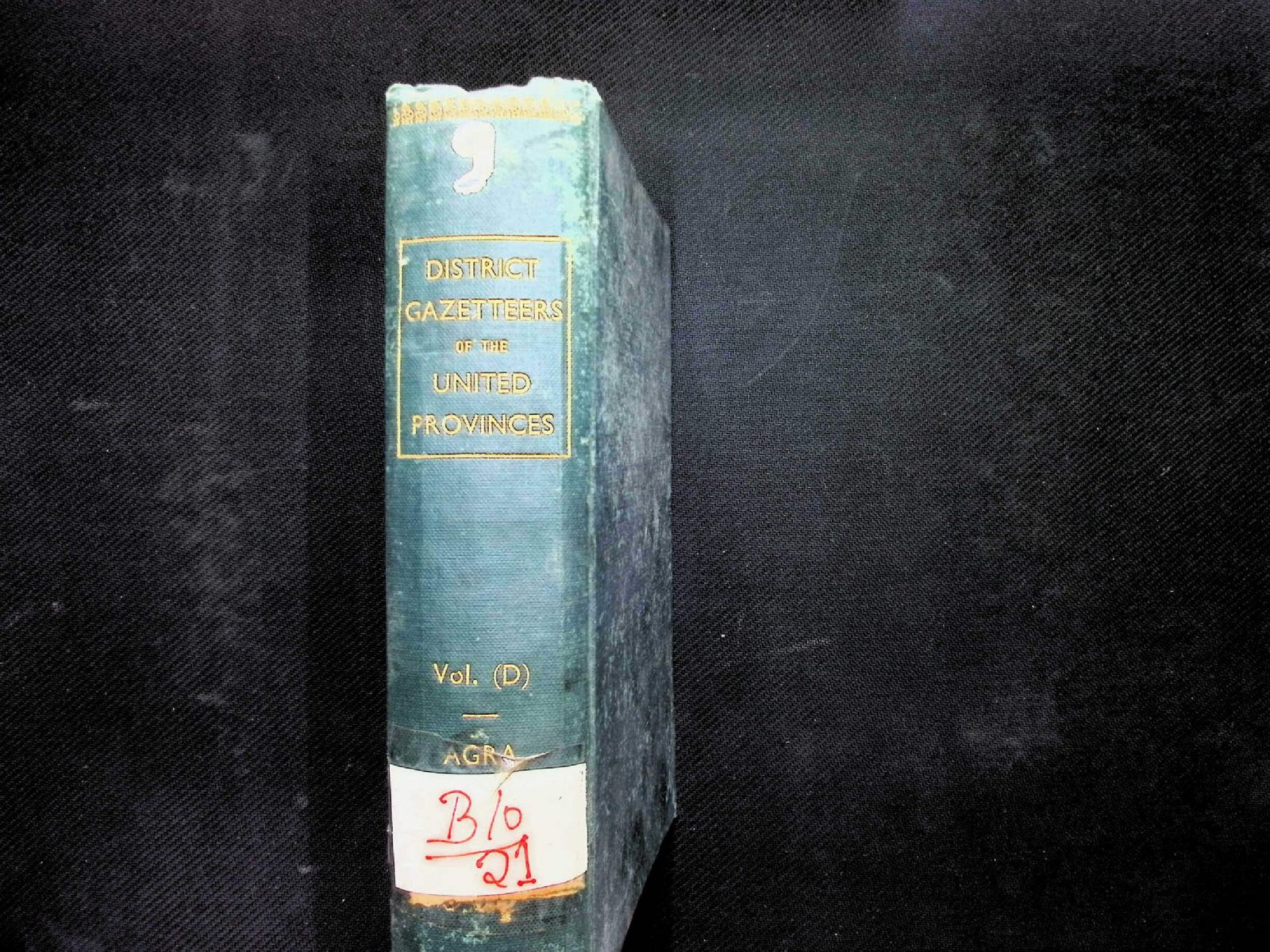 9 District Gazetteers of the United Provinces B1021