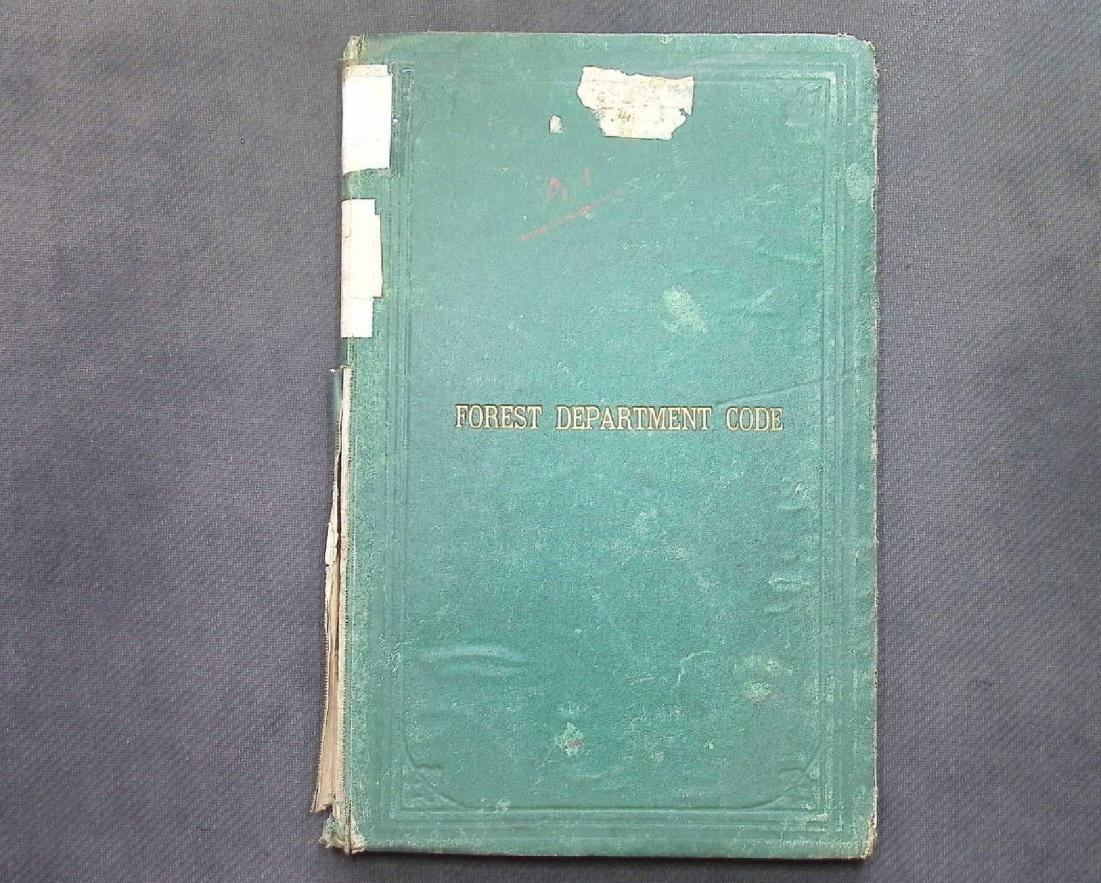 FOREST DEPARTMENT  CODE 1913