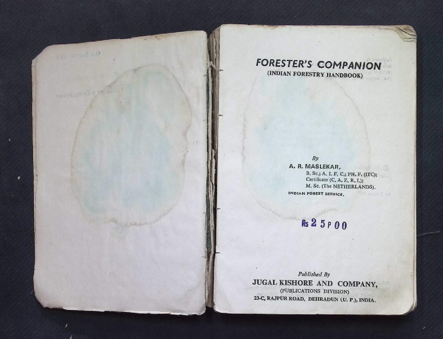 FORESTERS COMPANION 1977