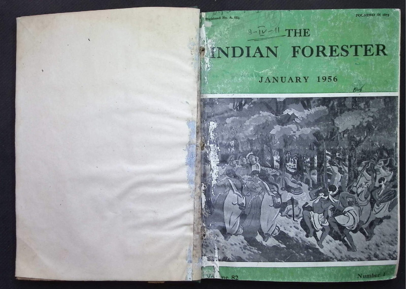 JANUARY INDIAN FORESTER 1956