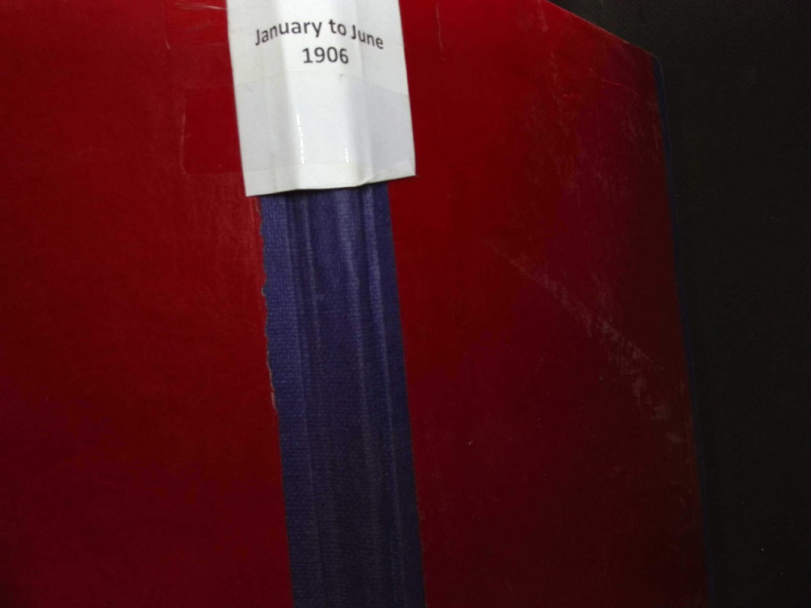 JANUARY TO JUNE 1906