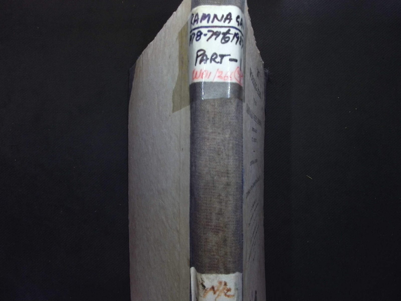 MANAGEMENT PLAN RAMNAGAR 1978-79 TO 1937-88 PART 1 (1)