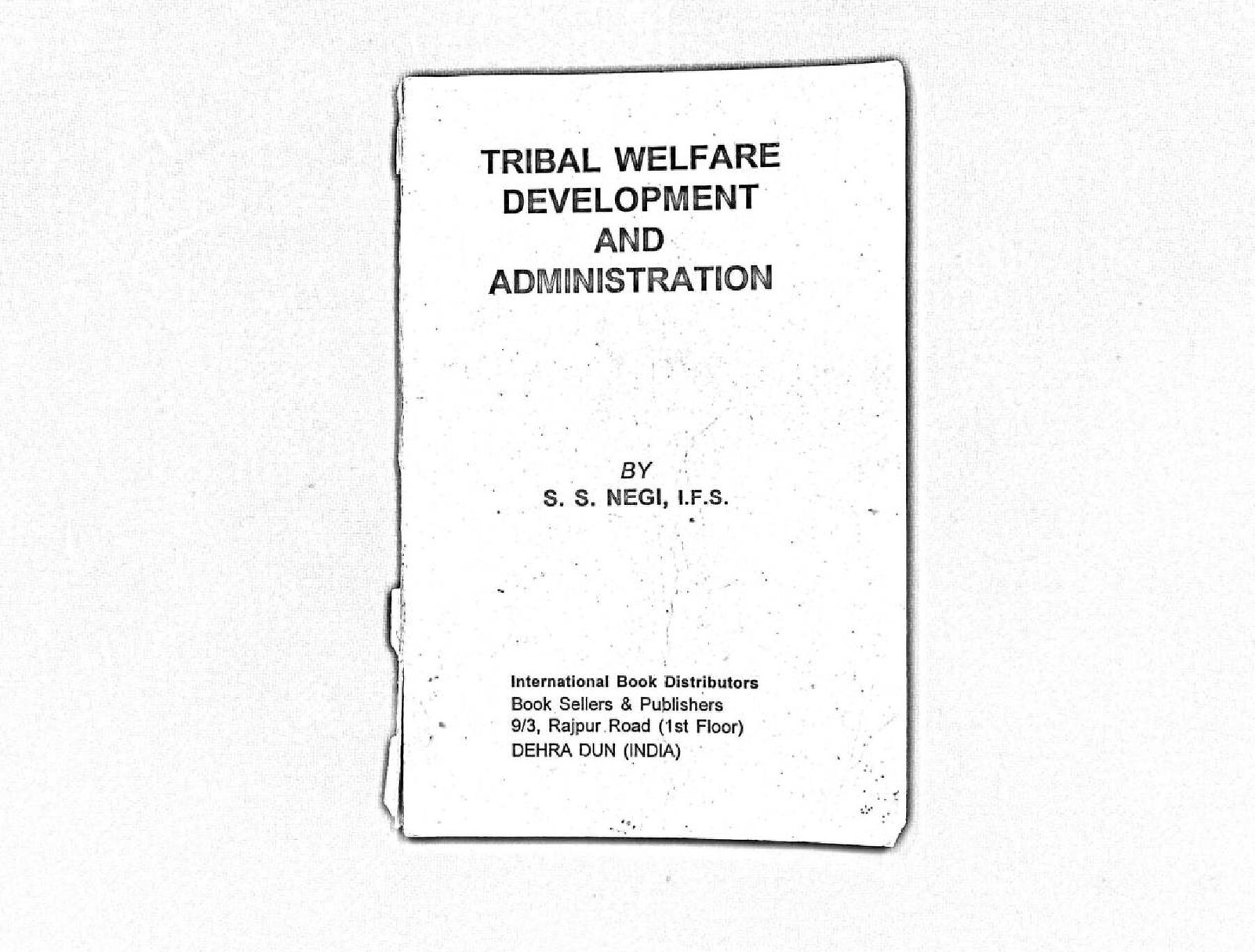 REIBAL WELFARE DEVELOPMENT AND ADMINISTRATION