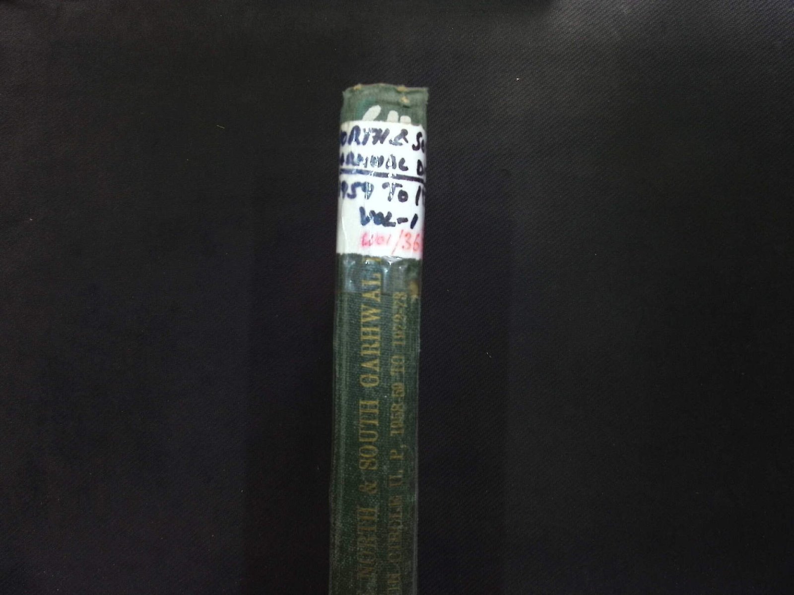 North and south garhwalforest division1959 to 1973 vol-1