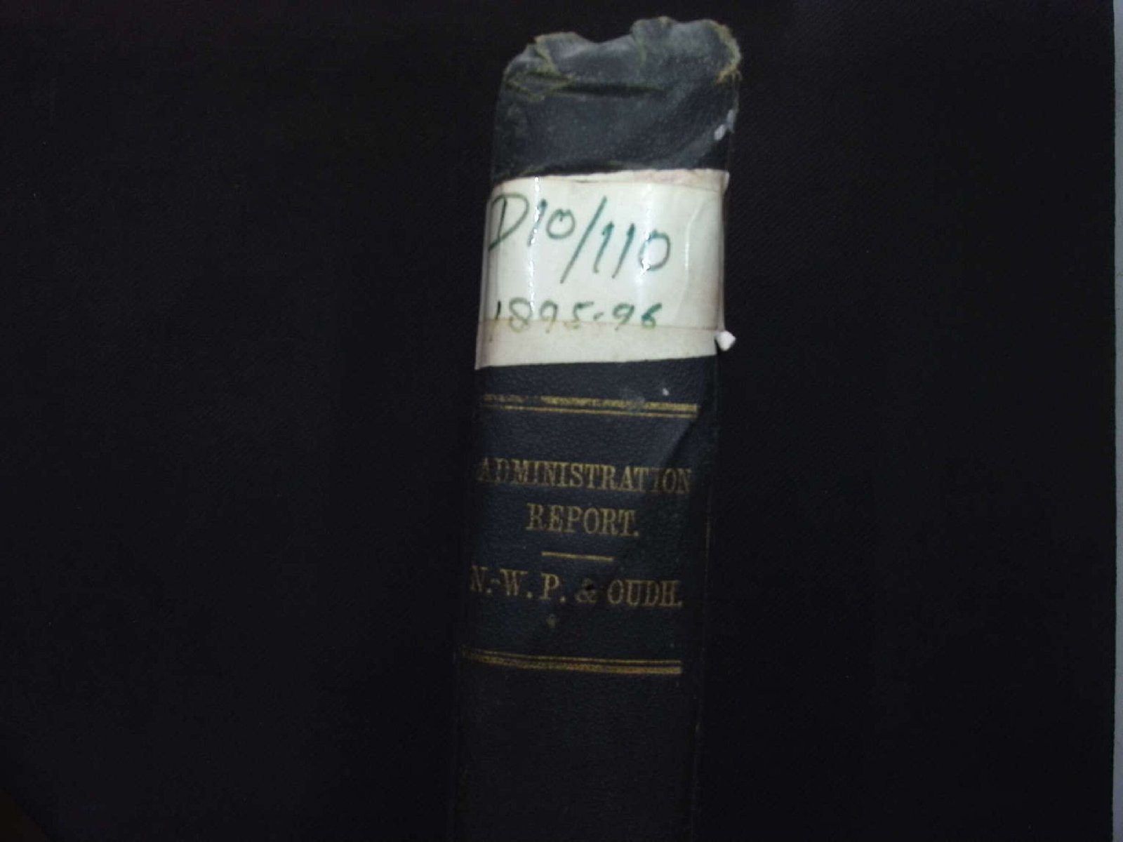 Report Administration 1895-96