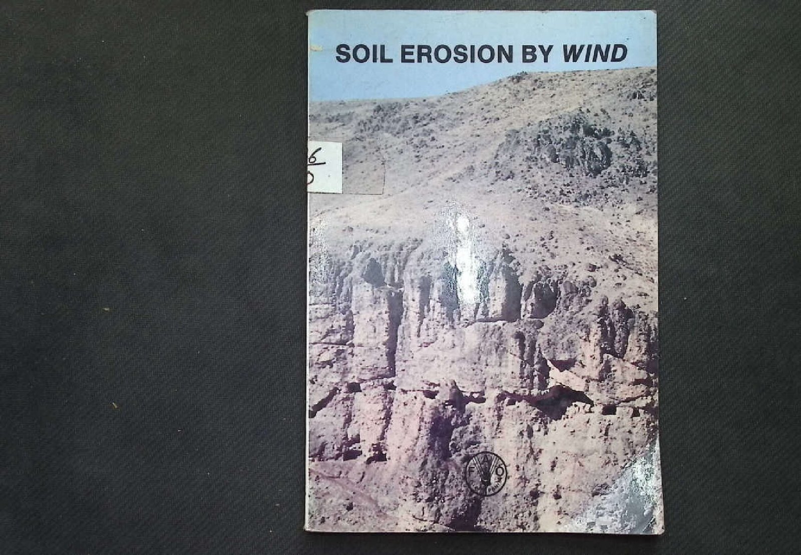 SOIL EROSION BY WIND 1960