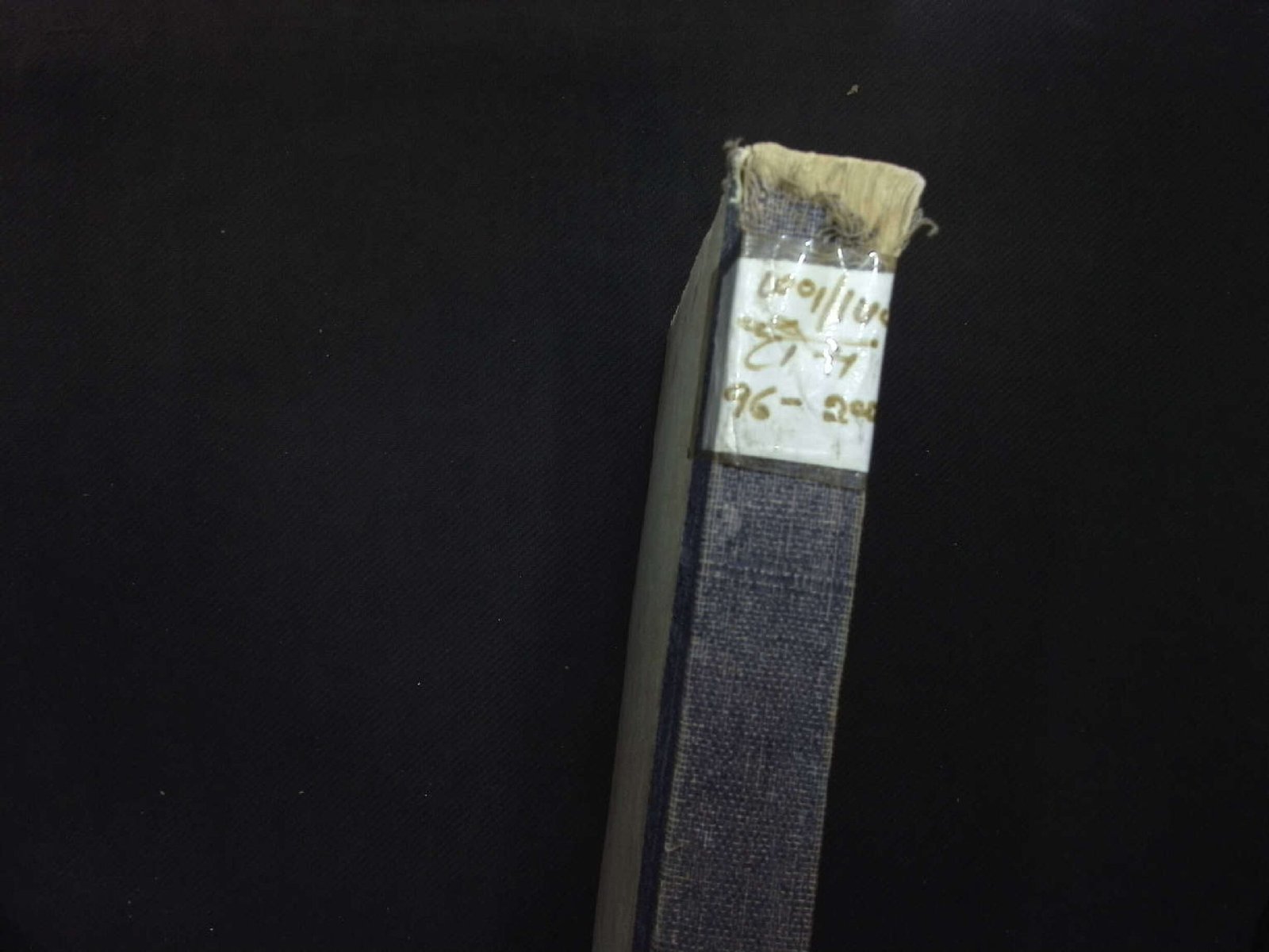 TONS WORKING PLAN 1995-96 TO 2004-2005 {II}