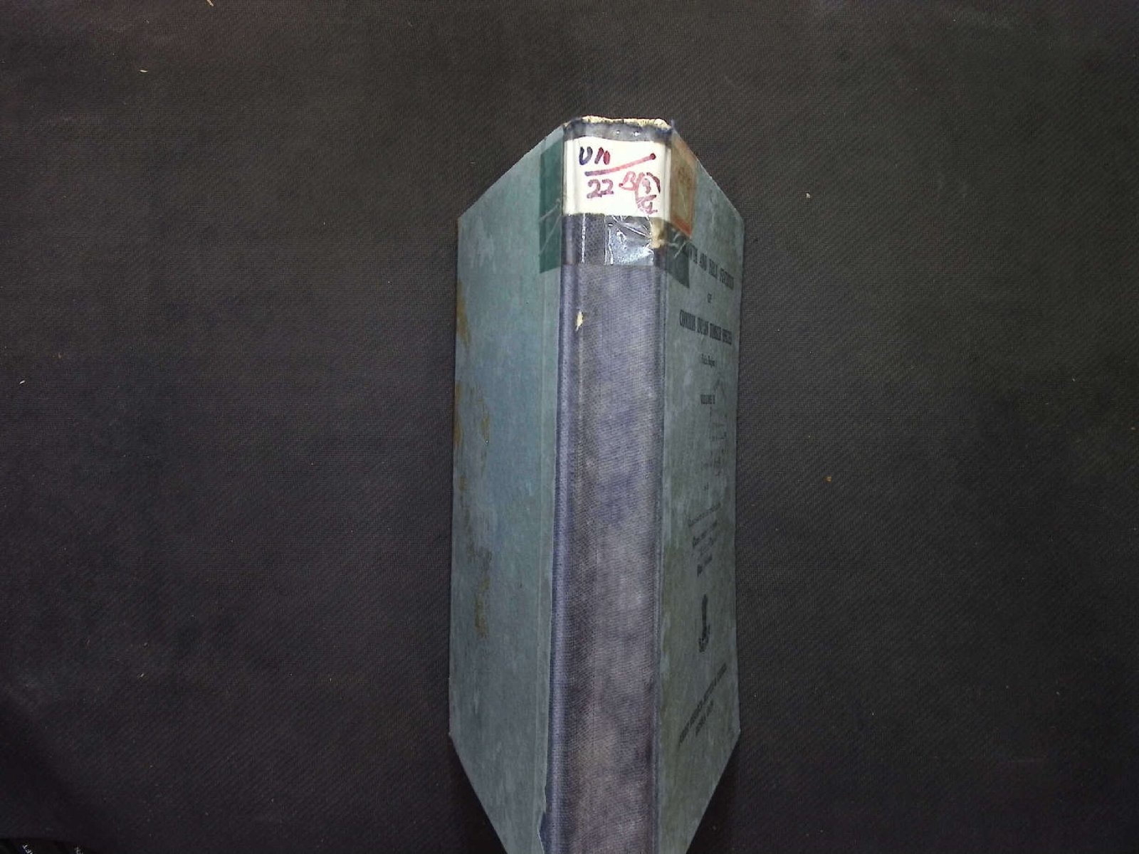 U10 and 22 B 3 UPON 4 GROWTH AND YIELD STATISTICS OF common indian timer species VOL II