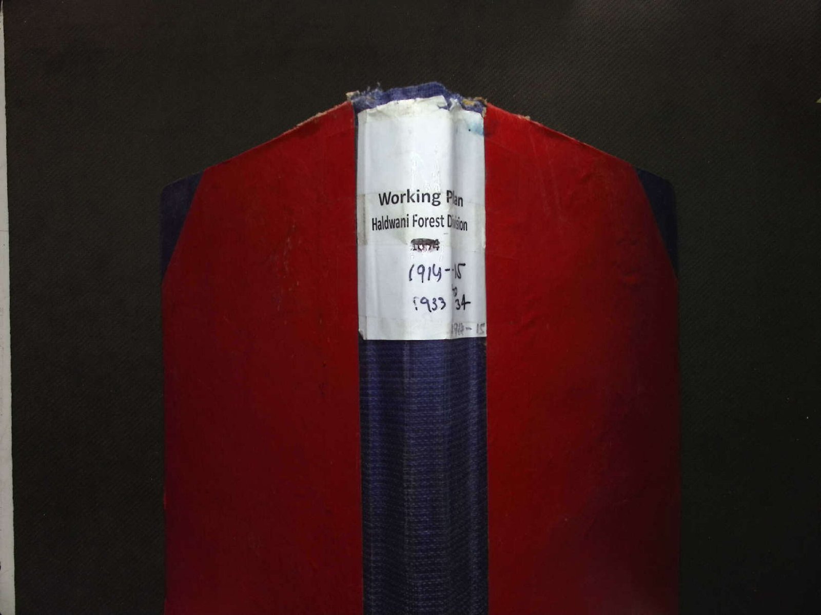 Working plan hld forest division 19-1934