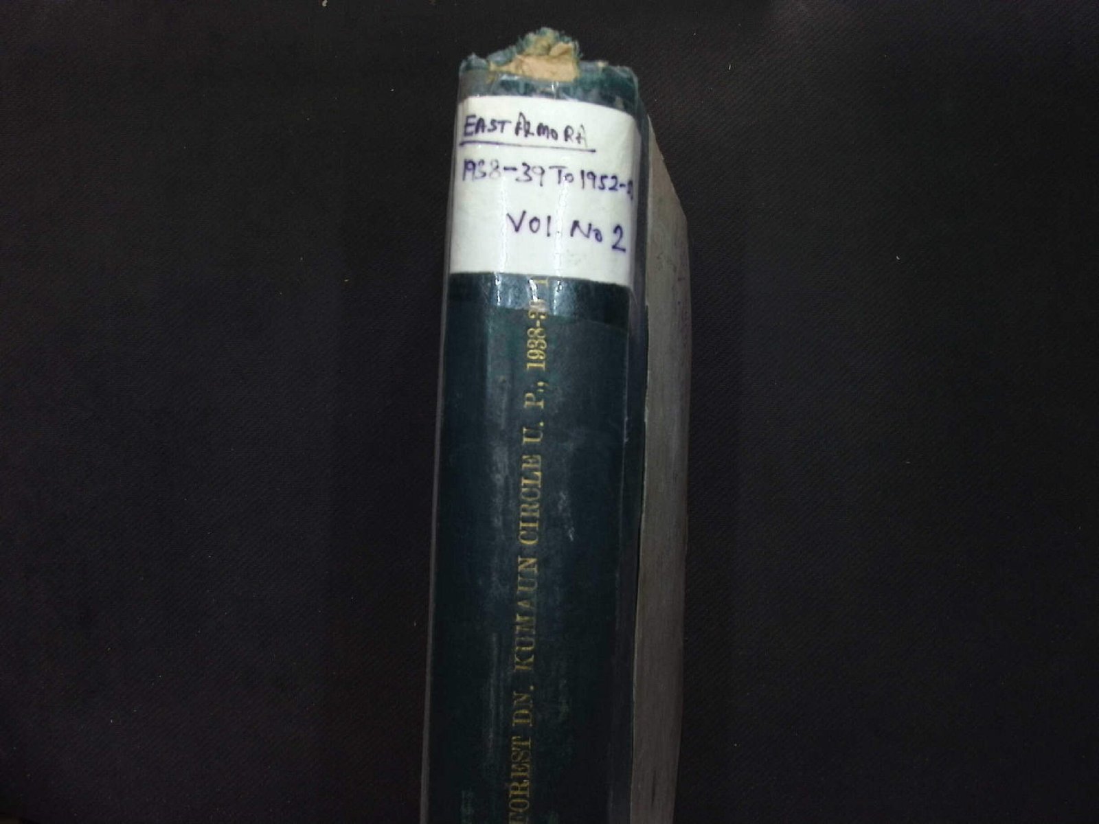 East almora 1938-39 to 1952-53