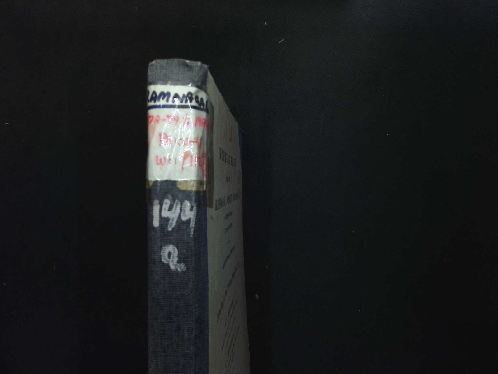 Working ramnagar 1978-79 to 1987-88 part 1