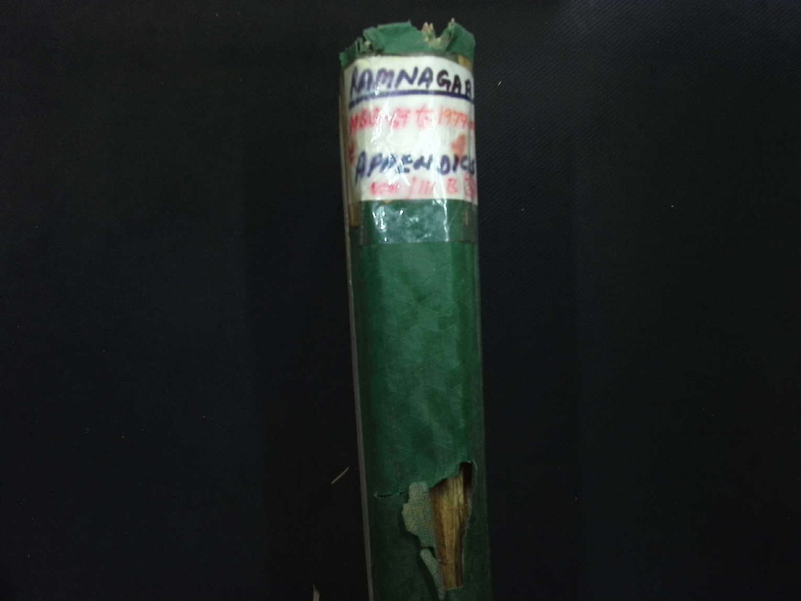 working plan ramnagar 1968-69,78-79